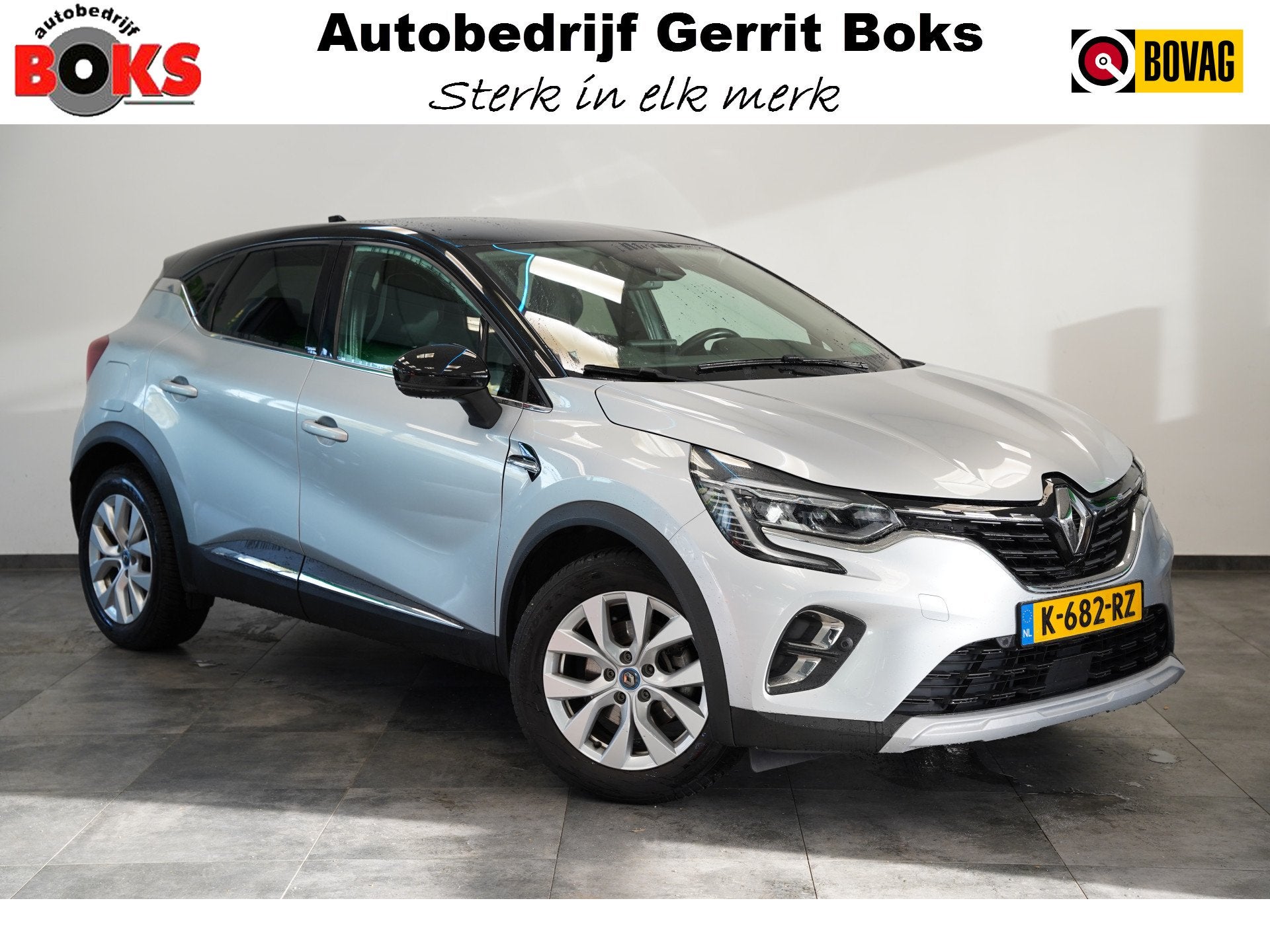 Renault Captur 1.6 E-Tech Plug-in Hybrid 160 Intens Full-led, Auto's, 77 km/l, Gebruikt, 4 cilinders, Bedrijf