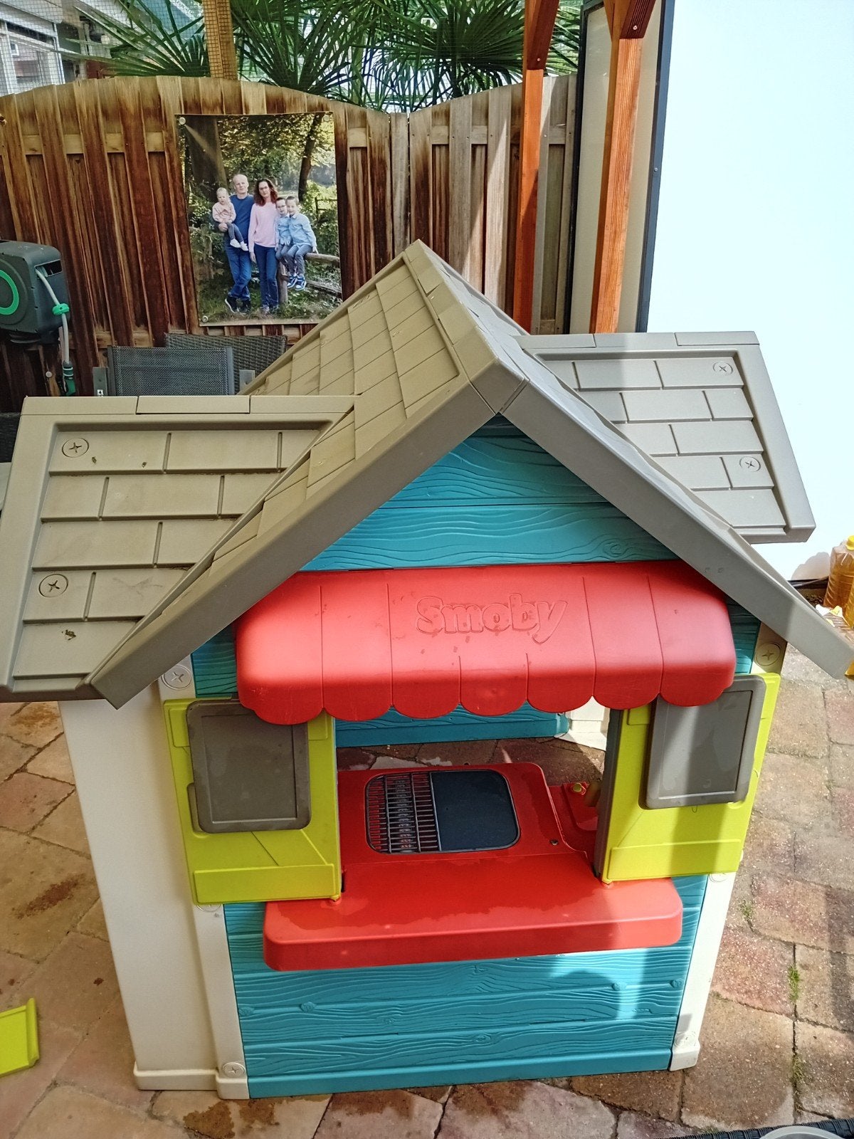 Smoby Speelhuisje met Keuken, Ophalen, Gebruikt, Kunststof