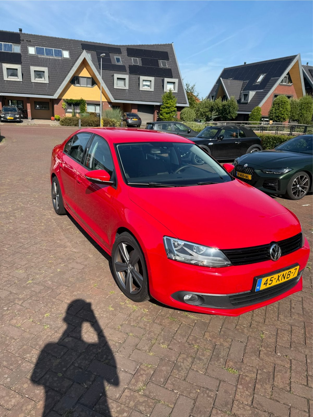 Volkswagen Jetta 1.2TSI 77KW H6 2012 Rood, Voorwielaandrijving, Origineel Nederlands, 1200 kg, Particulier