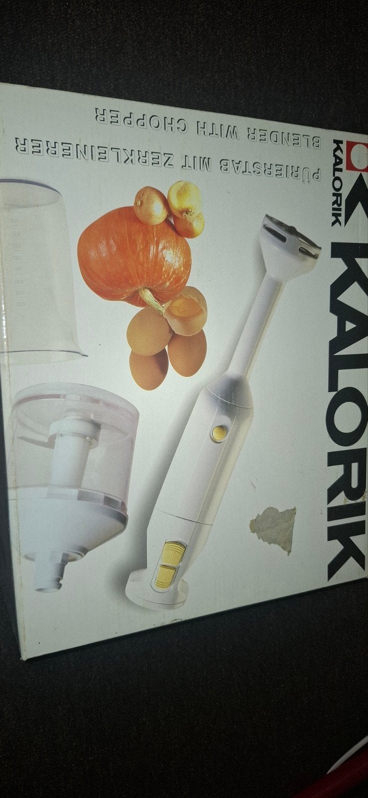 Kalorik Staafmixer met Hakmolen - Nieuw in Doos, Ophalen of Verzenden, Nieuw
