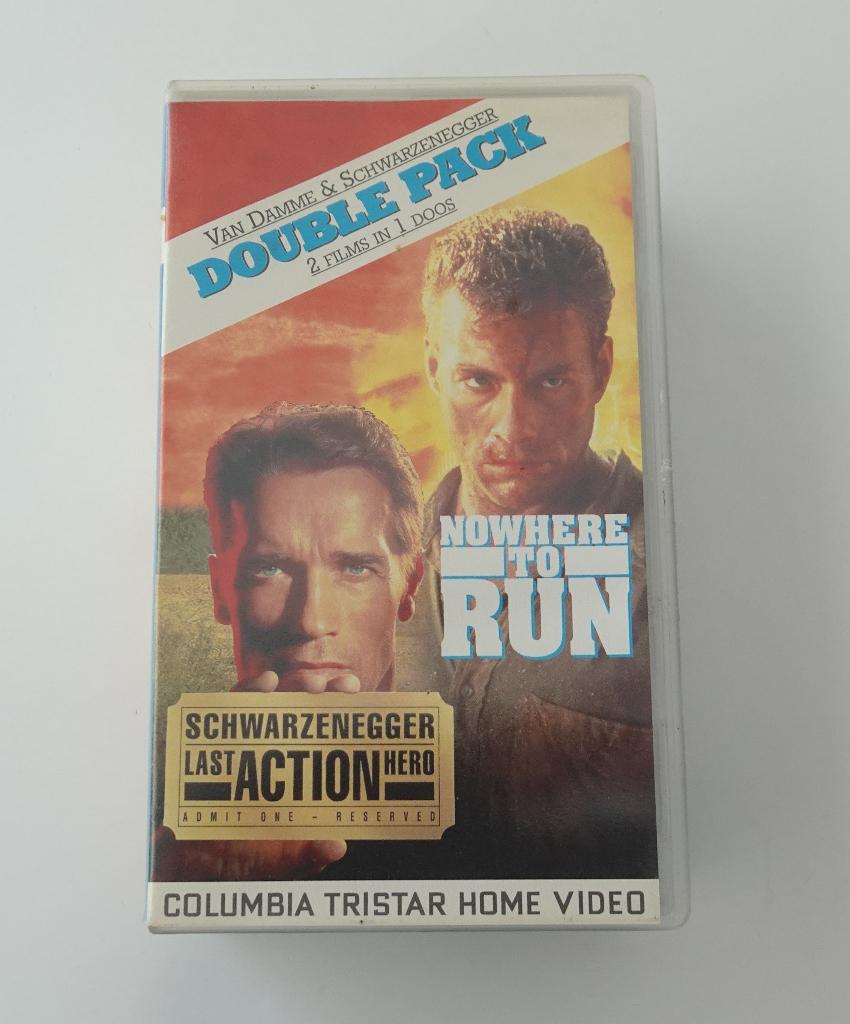 Double Pack - 2 Films in 1 Doos - Van Damme / Schwarzenegger, Vanaf 16 jaar, Ophalen, Zo goed als nieuw, Actie en Avontuur