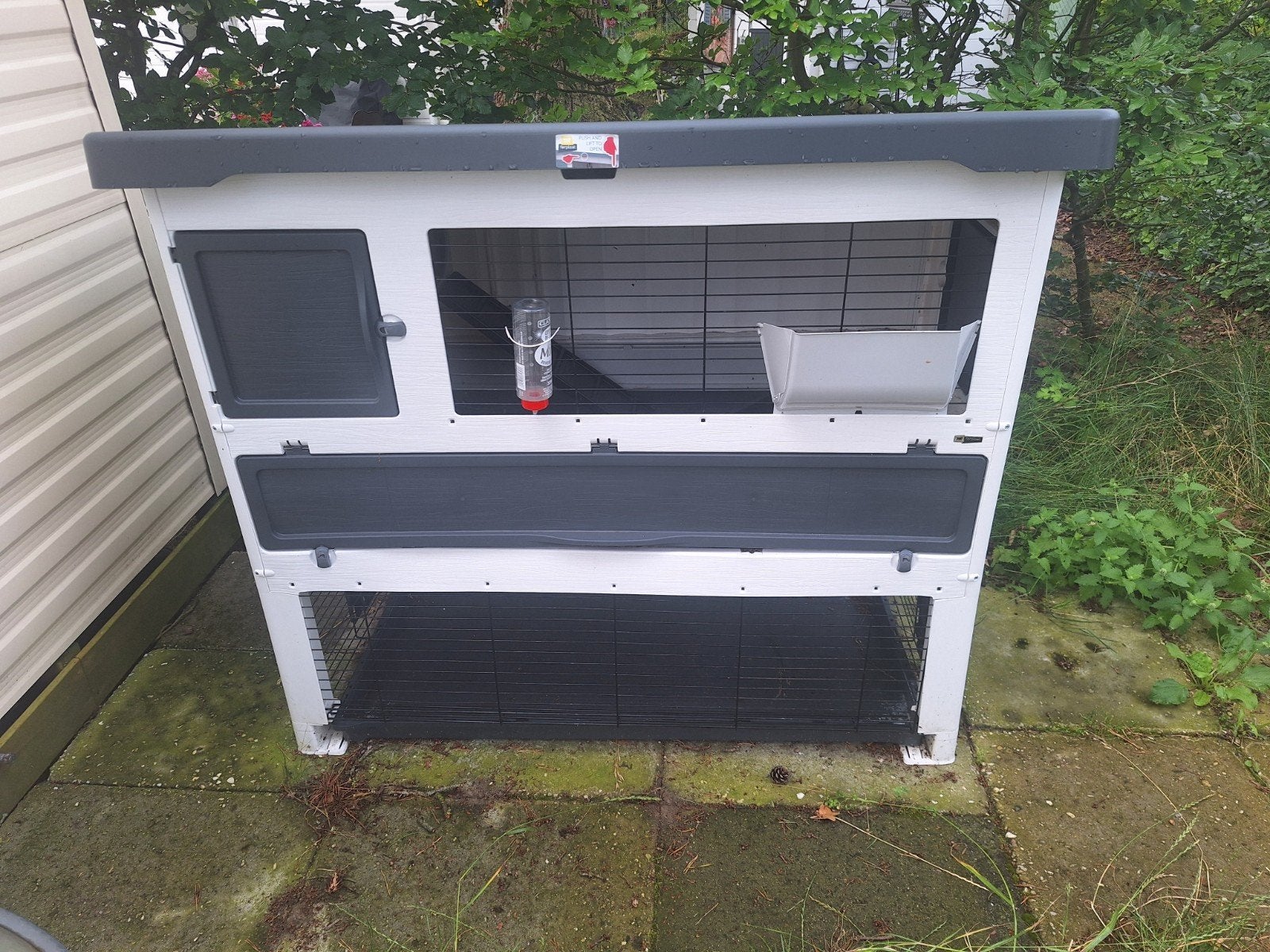 Nette ferplast konijnenhok, Dieren en Toebehoren, Ophalen, 90 cm of meer, Konijn, Hok