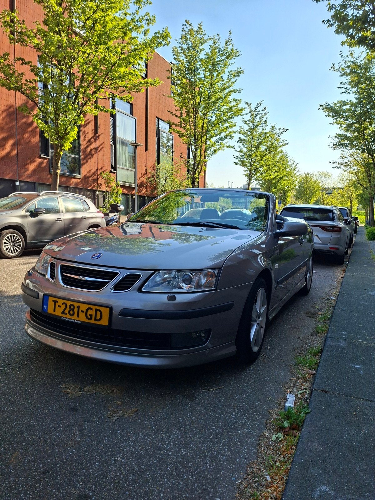 Saab 9-3 2.8 Turbo V6 Cabriolet 2005 Grijs