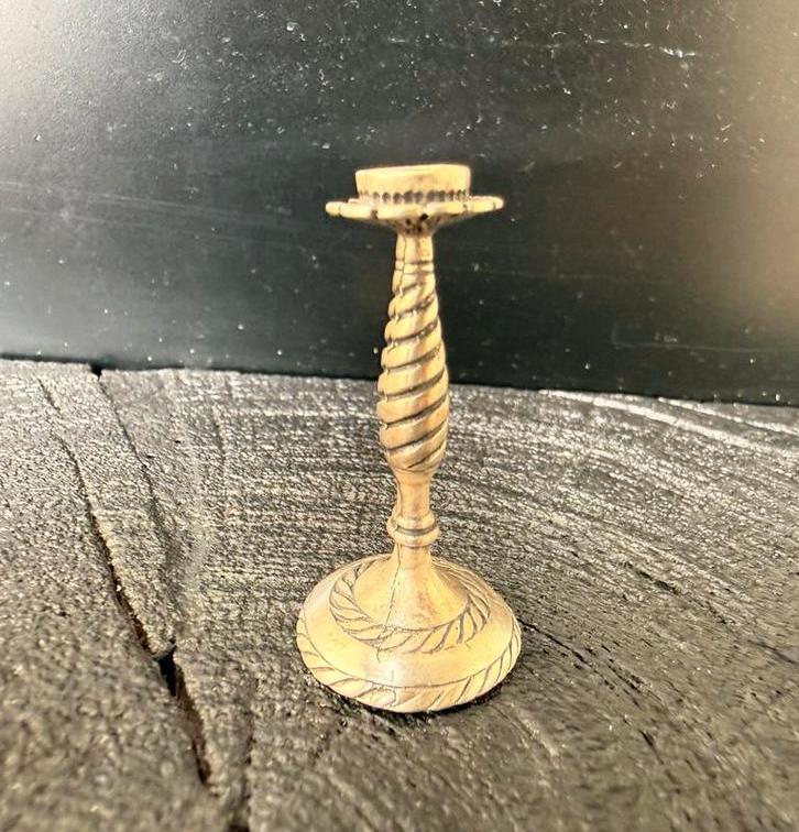 Zilver 800 Miniatuur Kandelaar Poppenhuis, Ophalen, Zilver
