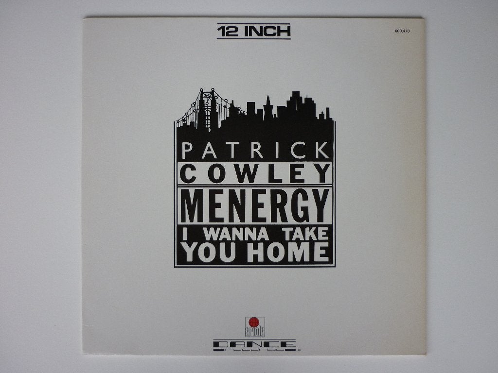 Patrick Cowley ‎– Menergy, Gebruikt, Ophalen of Verzenden, Disco, 12 inch