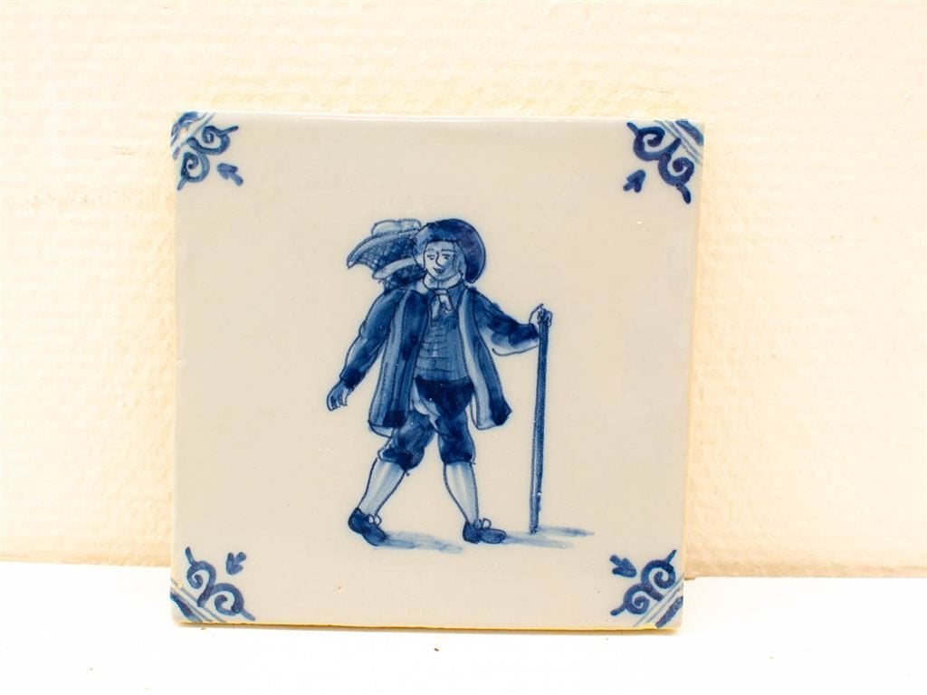wandtegeltje 30482, Ophalen of Verzenden, Gebruikt