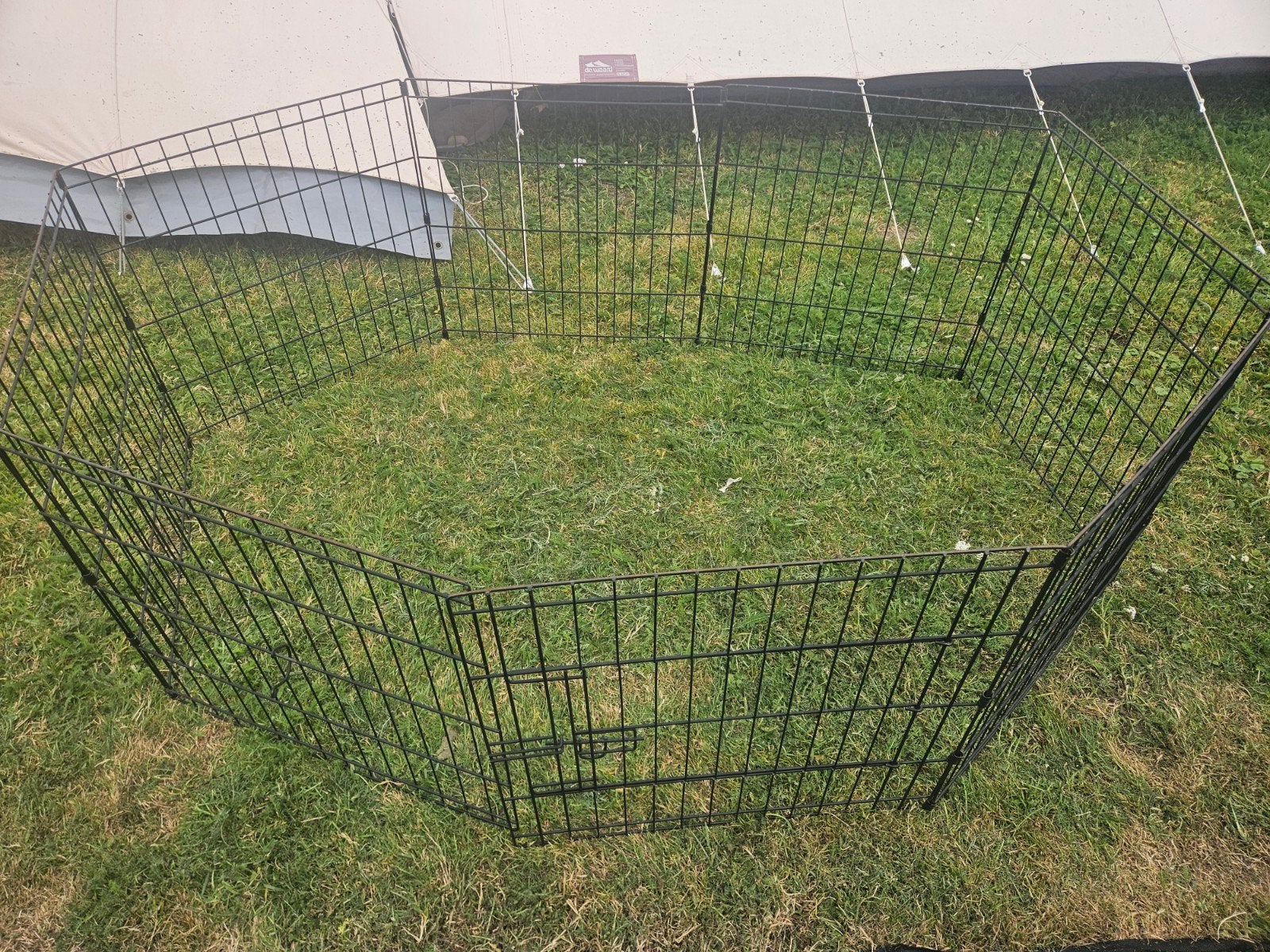 hondenren honden ren camping afzethek hekjes, Ophalen, 110 cm of meer, Minder dan 65 cm