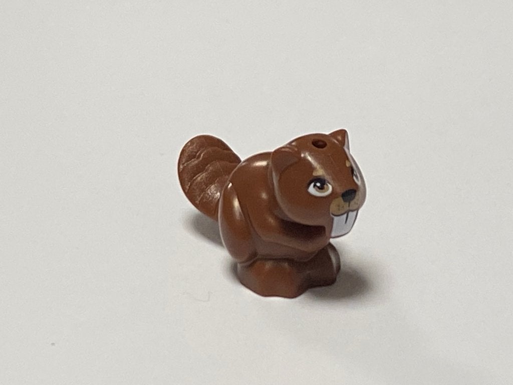 Lego nieuwe roodachtig bruine bever, Overige thema's, Lego, Overige typen, Nieuw