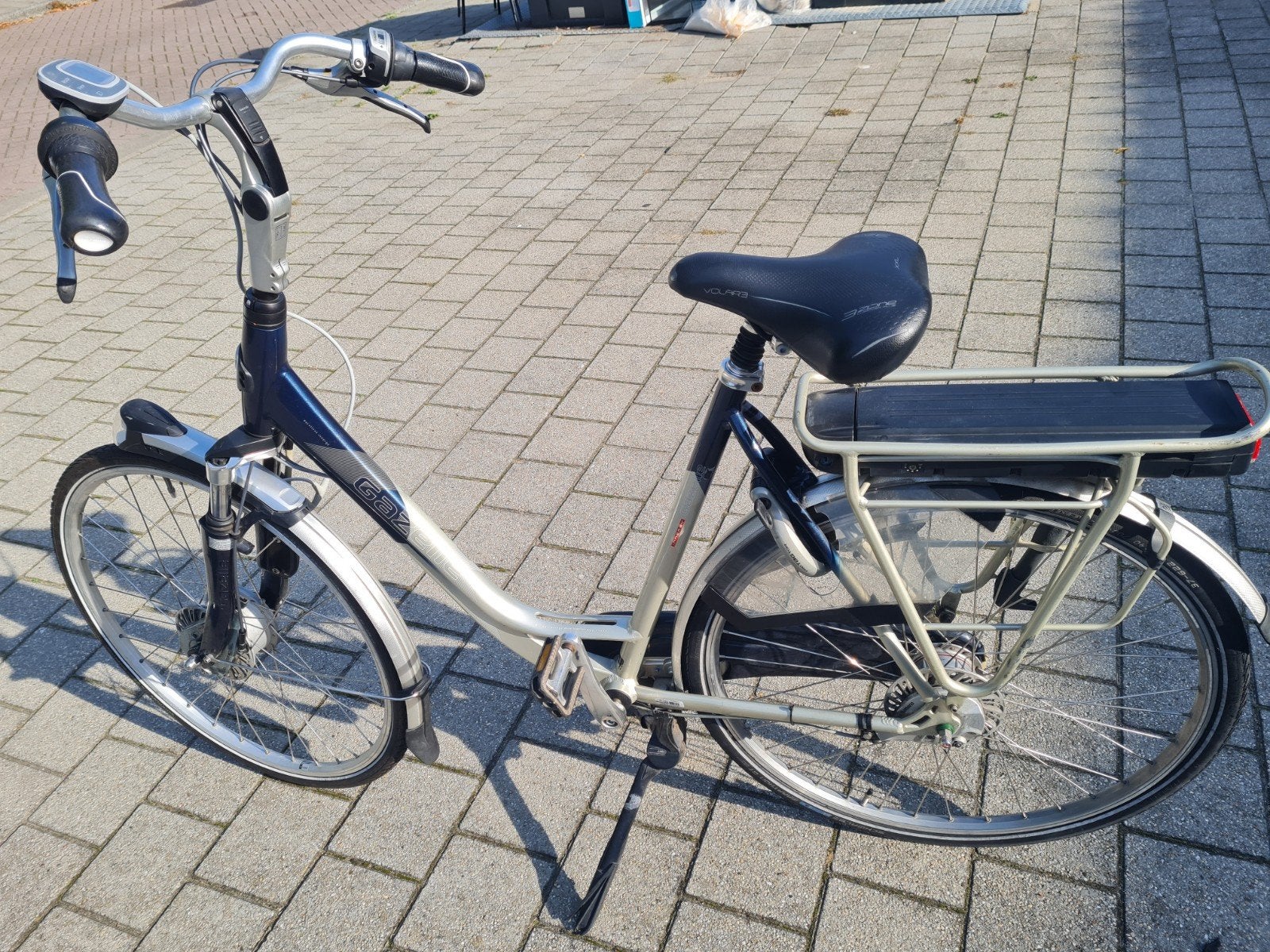 Gazelle elektrische fiets goede accu D57N8, 56 cm of meer, Ophalen of Verzenden, Gazelle, Versnellingen