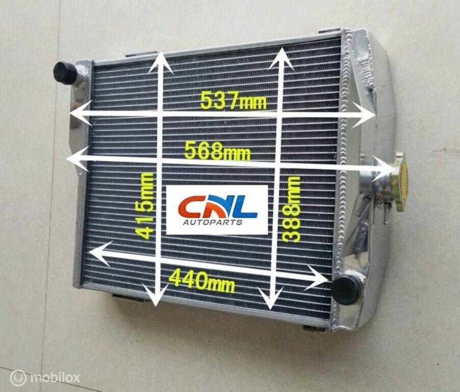 Radiateur voor AUSTIN HEALEY 3000 1959-1967 60 61 62 63 64, Auto-onderdelen, Nieuw, Ophalen of Verzenden