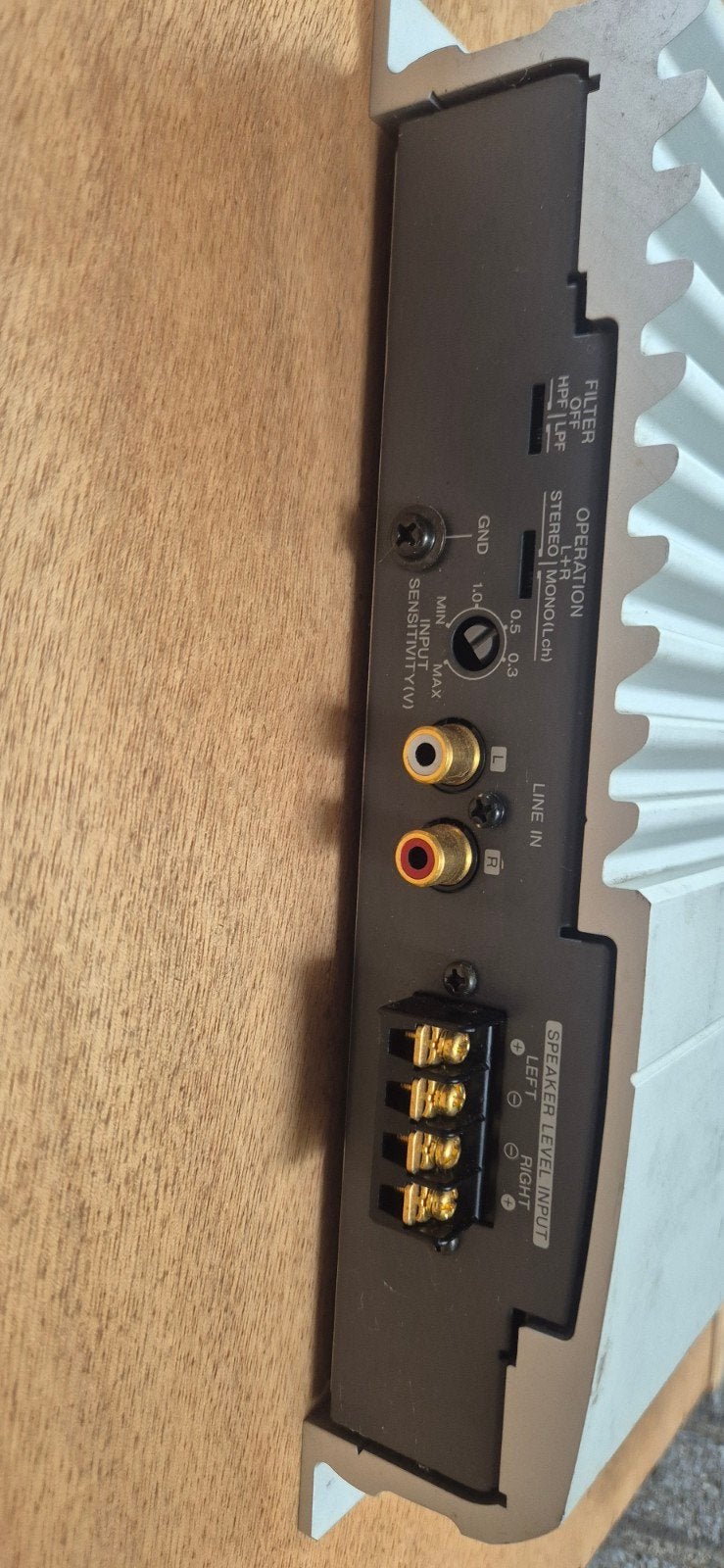 Kenwood KAC-626 autoversterker 2-Kanaals, Ophalen of Verzenden, Gebruikt