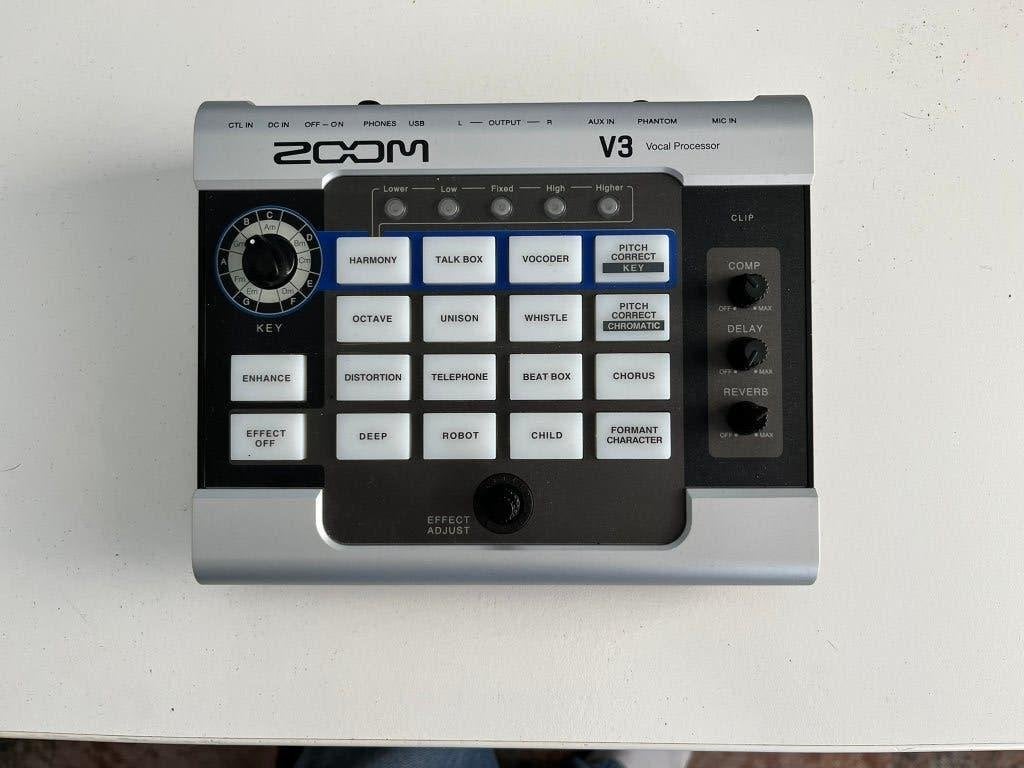 Zoom V3 Vocal processor, Muziek en Instrumenten, Ophalen of Verzenden, Zo goed als nieuw, Delay of Echo