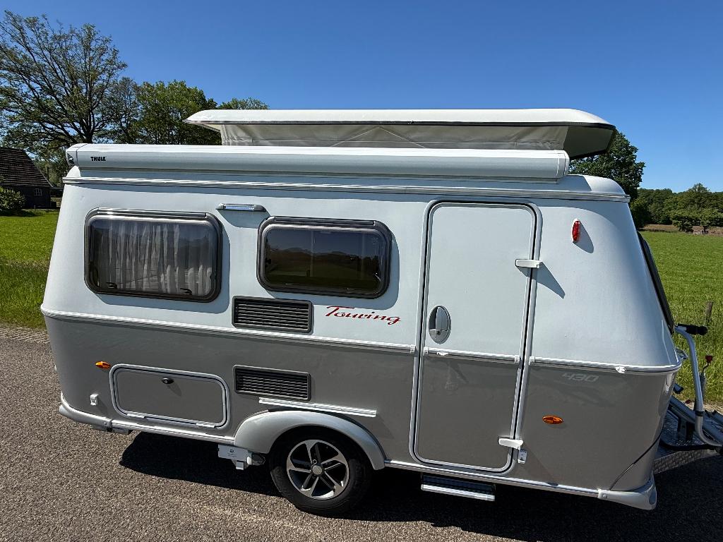 Eriba Touring Triton 430, 60-Edition, Caravans en Kamperen, Caravans, Treinzit, Particulier, 4 tot 5 meter, Eriba