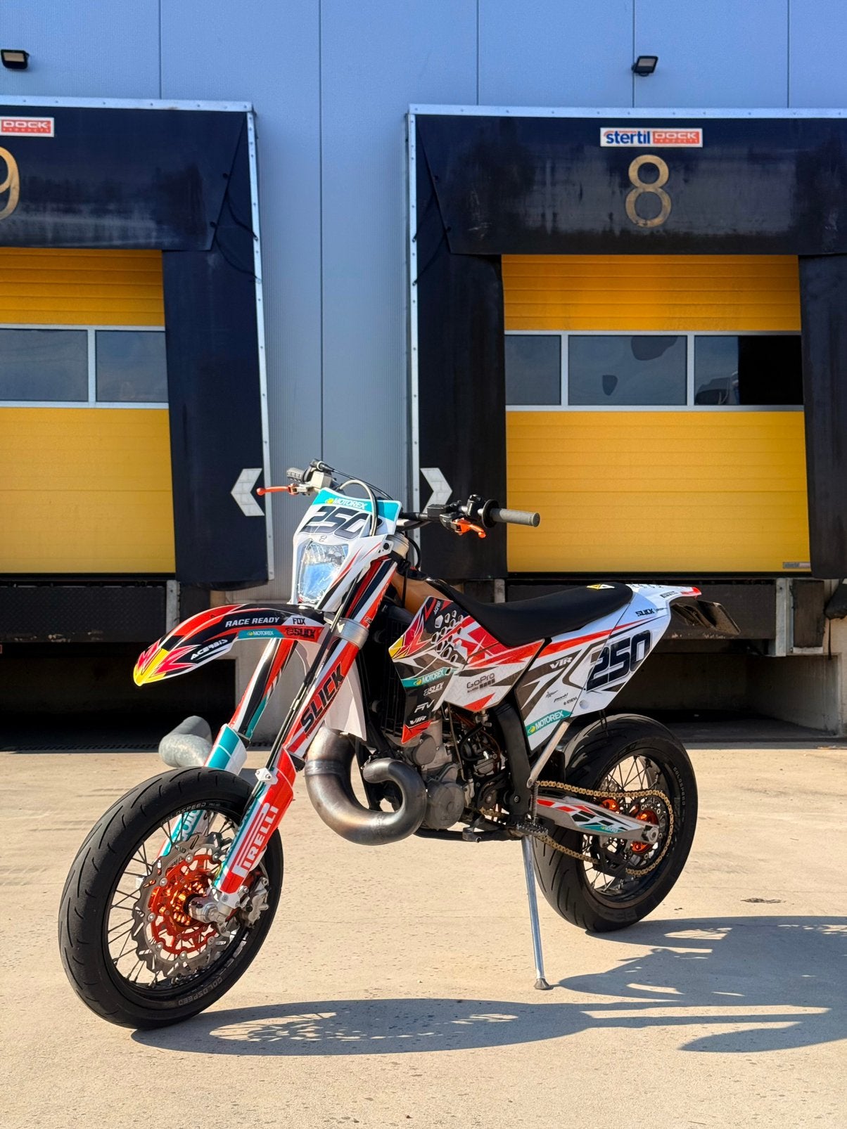 KTM EXC 250 2 takt supermoto., 250 cc, Occasion, Particulier, Minimaal motorrijbewijs A2