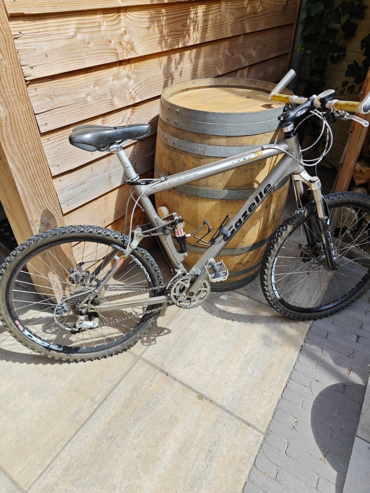 Gazelle Skyrock FS Aluminium Mountainbike Shimano Deore XT, Ophalen, Gazelle