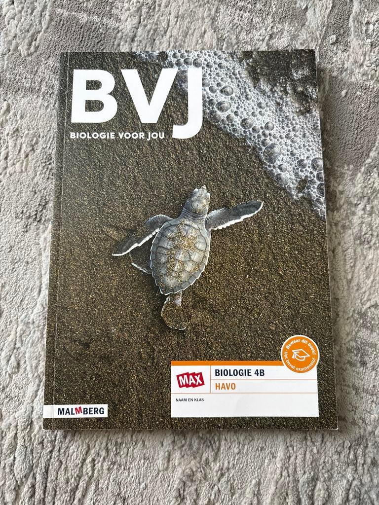 BVJ Biologie voor jou 4B HAVO - Malmberg, Ophalen, Gelezen, HAVO, Biologie