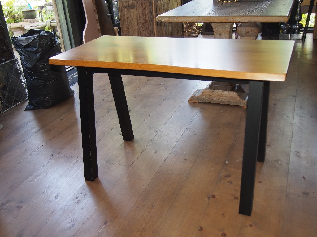 Mooi houten bureau - 120x60x75 cm, Ophalen, Gebruikt, 120 cm, Hout