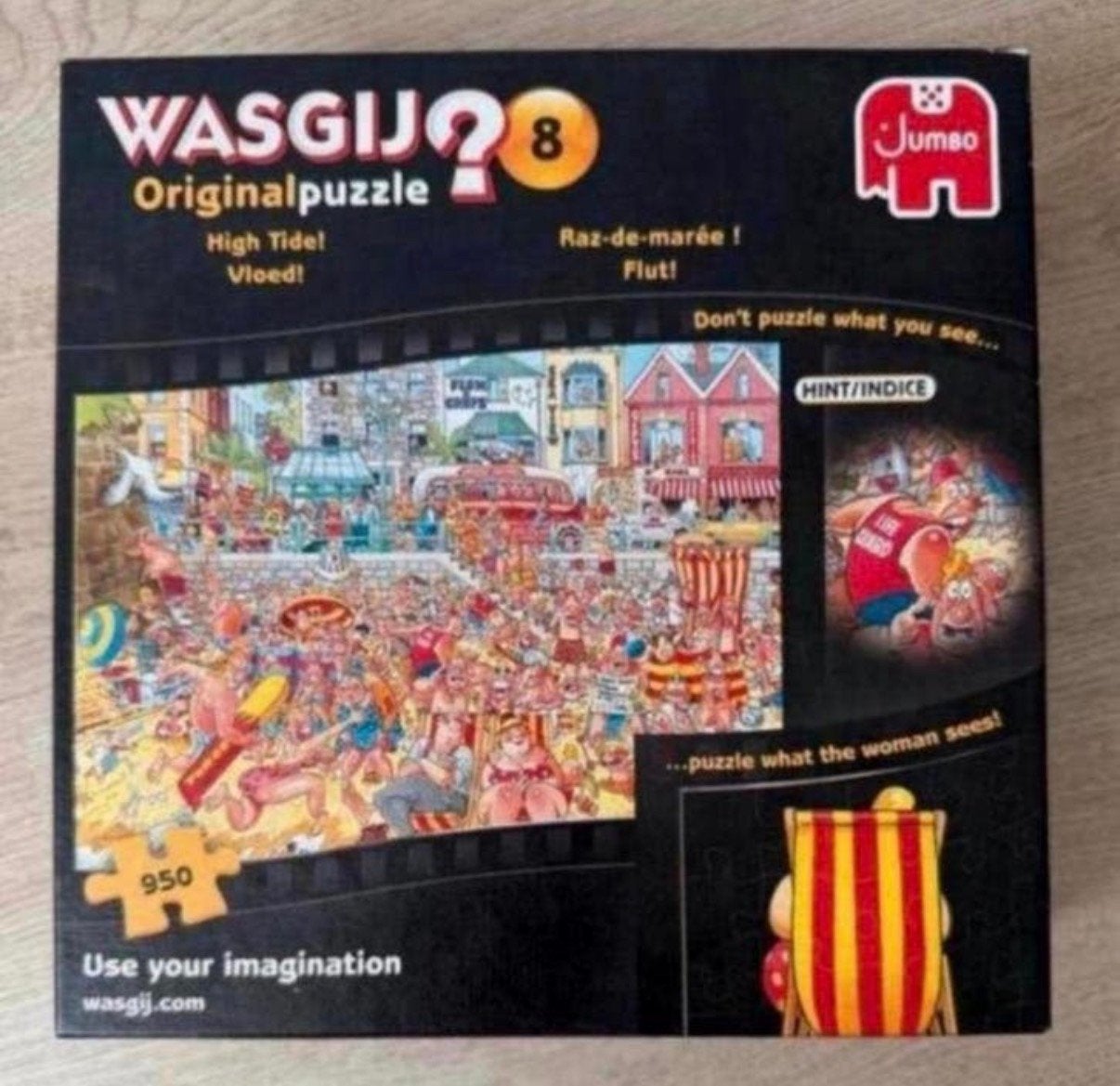 Wasgij Original 8 Vloed!, Ophalen of Verzenden, 500 t/m 1500 stukjes