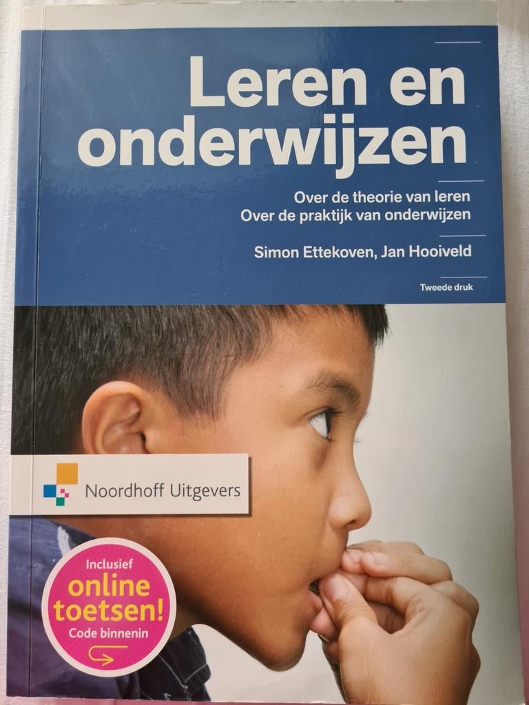 Leren en onderwijzen - Simon Ettekoven, Jan Hooiveld, Ophalen of Verzenden