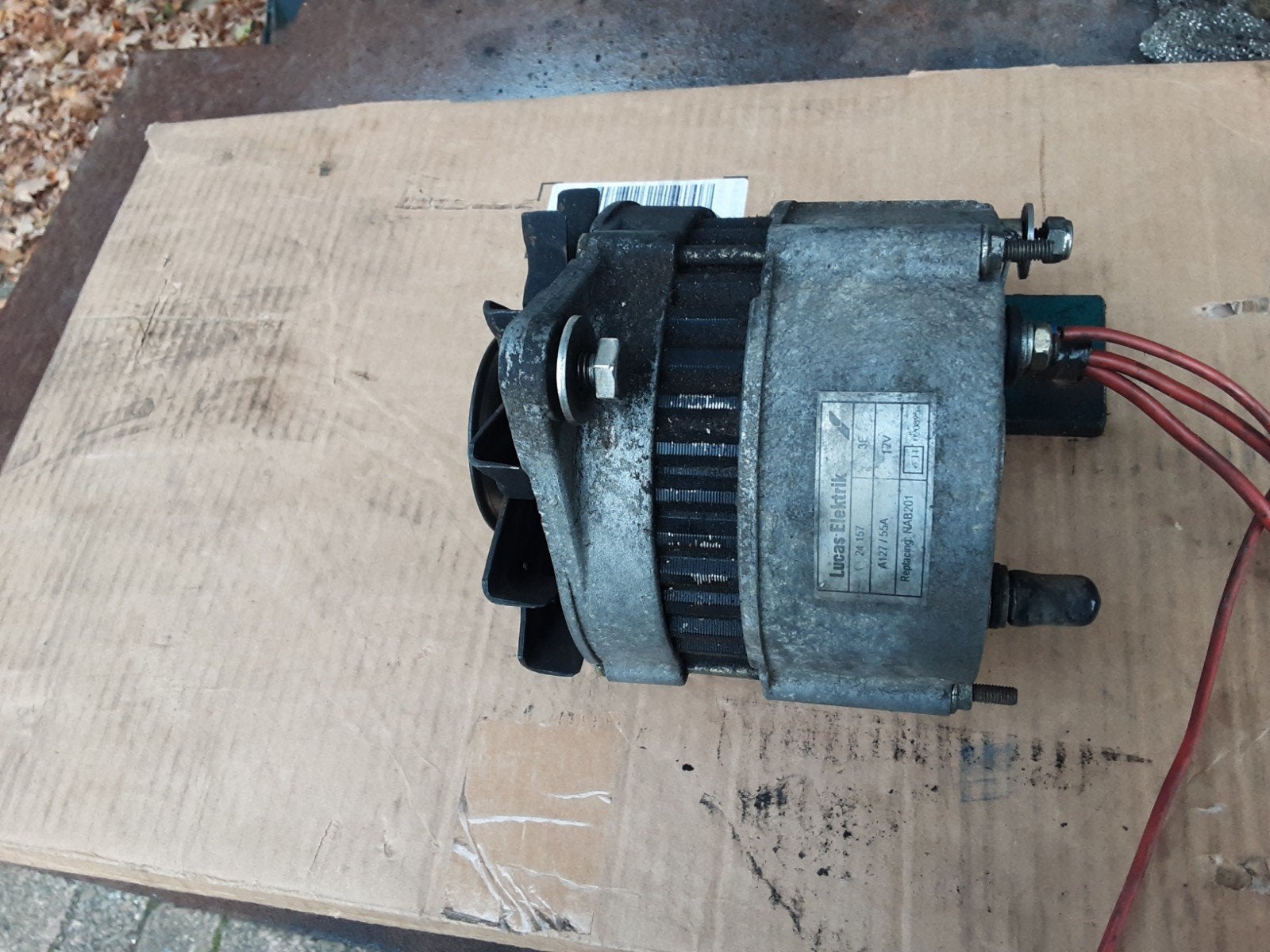 MERCEDES 180 DIESEL OM 636  STARTMOTOR EN DYNAMO PLUG / PLAY, Auto-onderdelen, Ophalen of Verzenden, Gebruikt, Mercedes-Benz