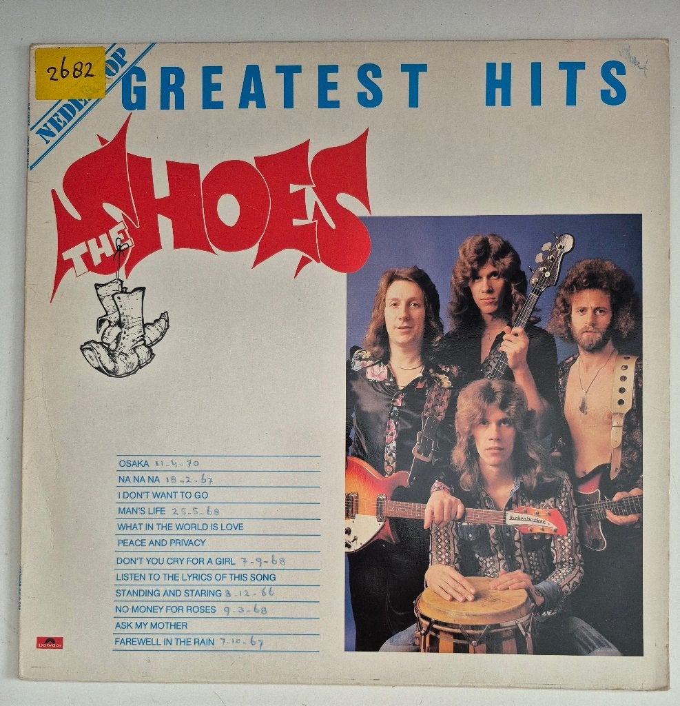 The Shoes. Greatest hits. Nederpop., Cd's en Dvd's, Vinyl | Pop, Inclusief binnenhoes, Ophalen of Verzenden, Gebruikt, 12 inch