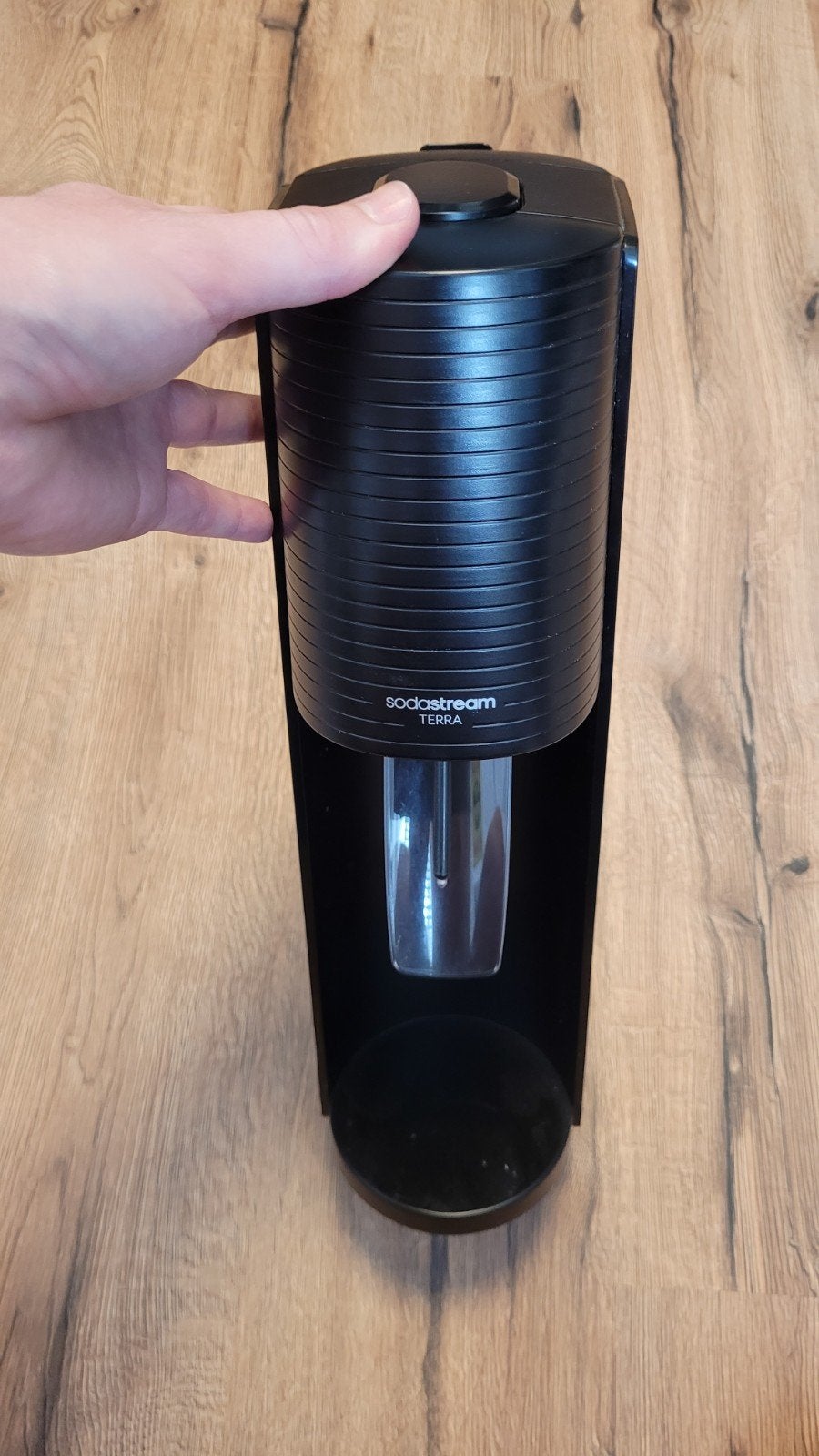 SodaStream Terra bruiswatermaker - Zwart, Witgoed en Apparatuur, Ophalen of Verzenden, Zo goed als nieuw