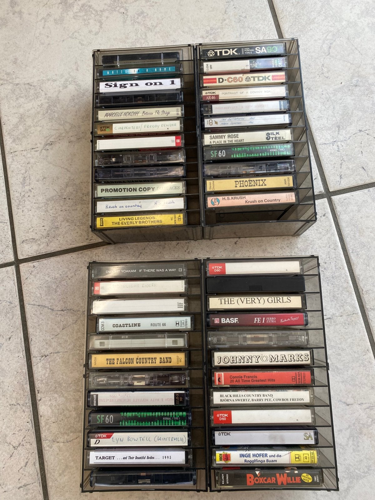 Cassettebandjes, Ophalen of Verzenden, Zo goed als nieuw, Overige genres, 2 t/m 25 bandjes
