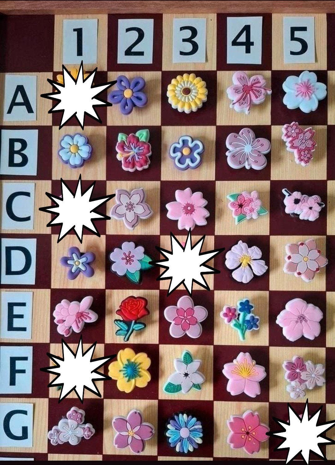 5: Bloemen Schoenbedels Pins voor de Crocs, Ophalen of Verzenden, Nieuw