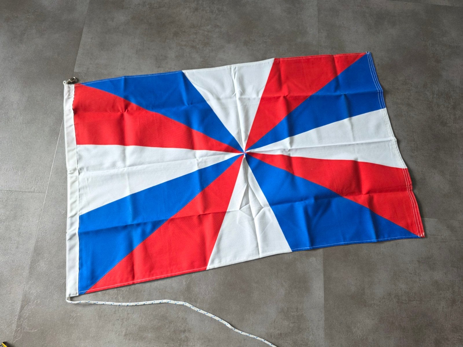 dubbele geus marinevlag  NIEUW  ca 70 x 120 cm, Diversen, Ophalen of Verzenden, Nieuw