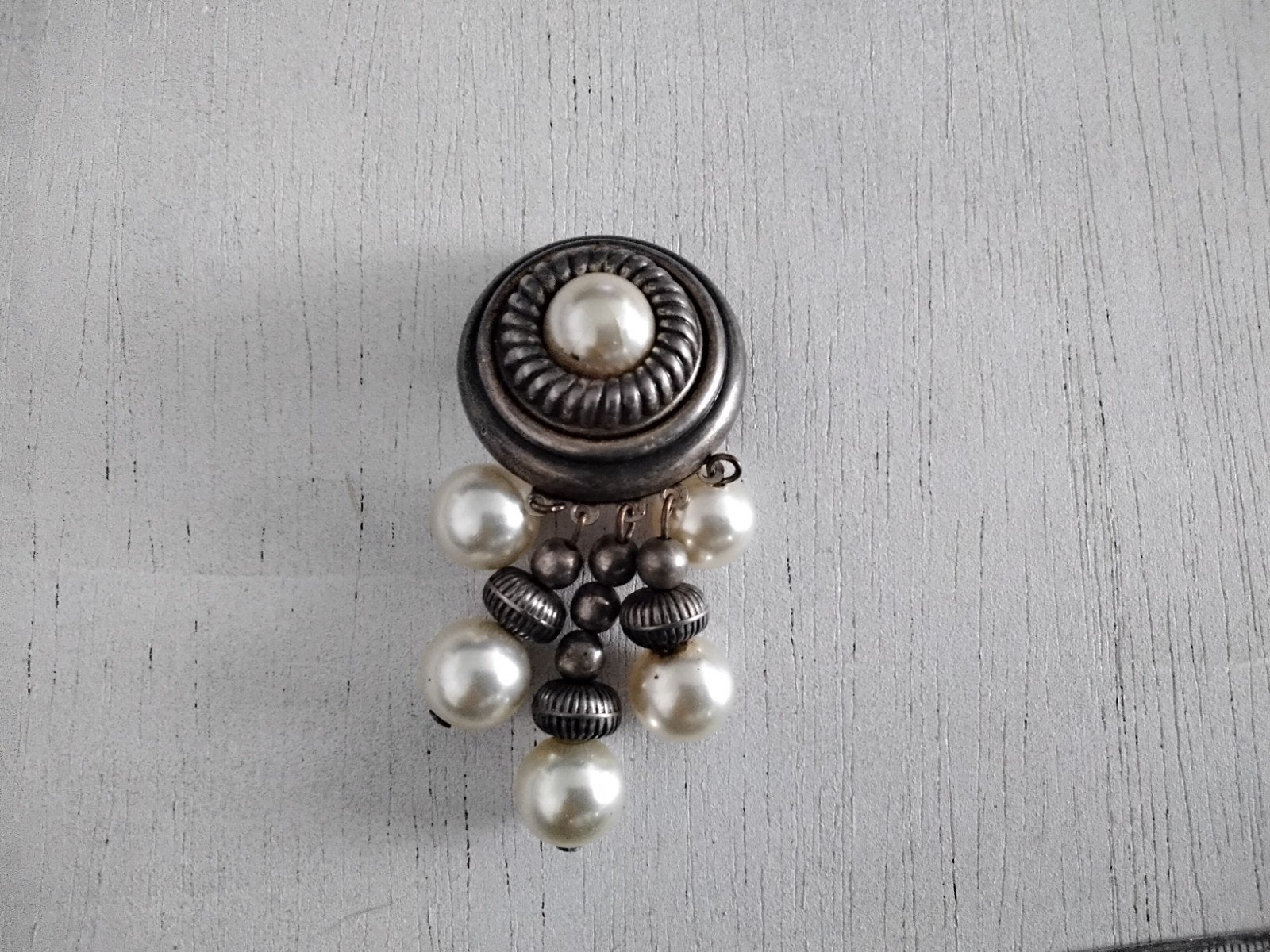Vintage Broche Charlie Laure Paris, Ophalen of Verzenden, Overige materialen