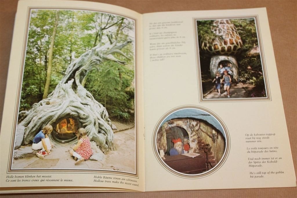 De Efteling — Vinage Fotoboekje 1980 met Kleurenfotos, Gebruikt, -, -, Ophalen of Verzenden