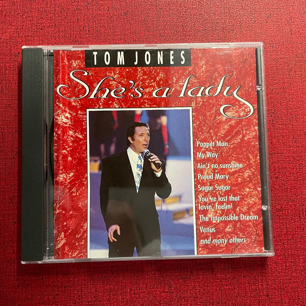 Tom Jones - She’s a lady. CD, Ophalen of Verzenden, Zo goed als nieuw