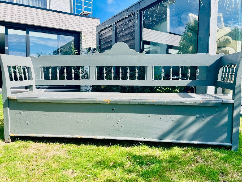 Houten Klepbank, Antiek en Kunst, Ophalen of Verzenden