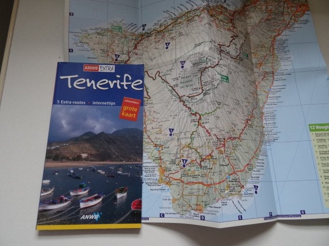 Tenerife ; anwb extra reisgids / met de wegenkaart, Boeken, Europa, Ophalen of Verzenden, Zo goed als nieuw, Reisgids of -boek