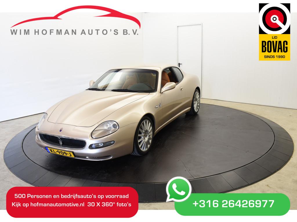 Maserati Coupé 4.2 V8 390PK GT Cambiocorsa Yountimer, Auto's, Maserati, Automaat, Gebruikt, 8 cilinders, Bruin