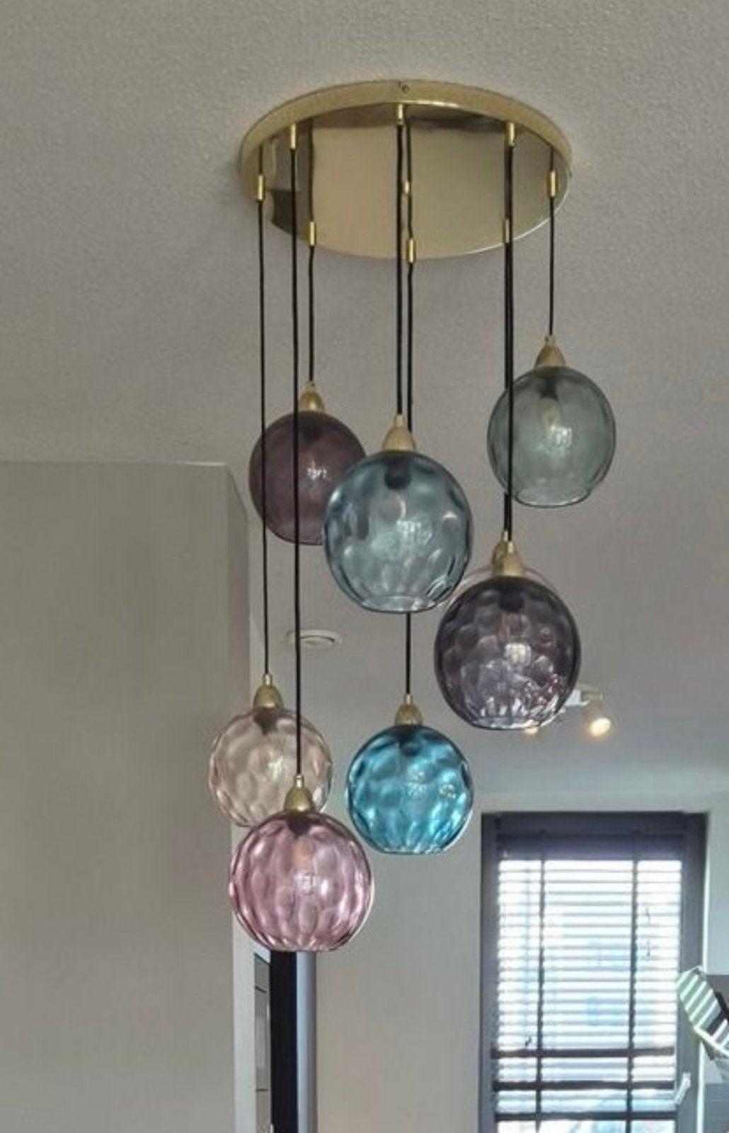 Made ilaria lamp 8 lampen, Ophalen of Verzenden, Zo goed als nieuw, Minder dan 50 cm