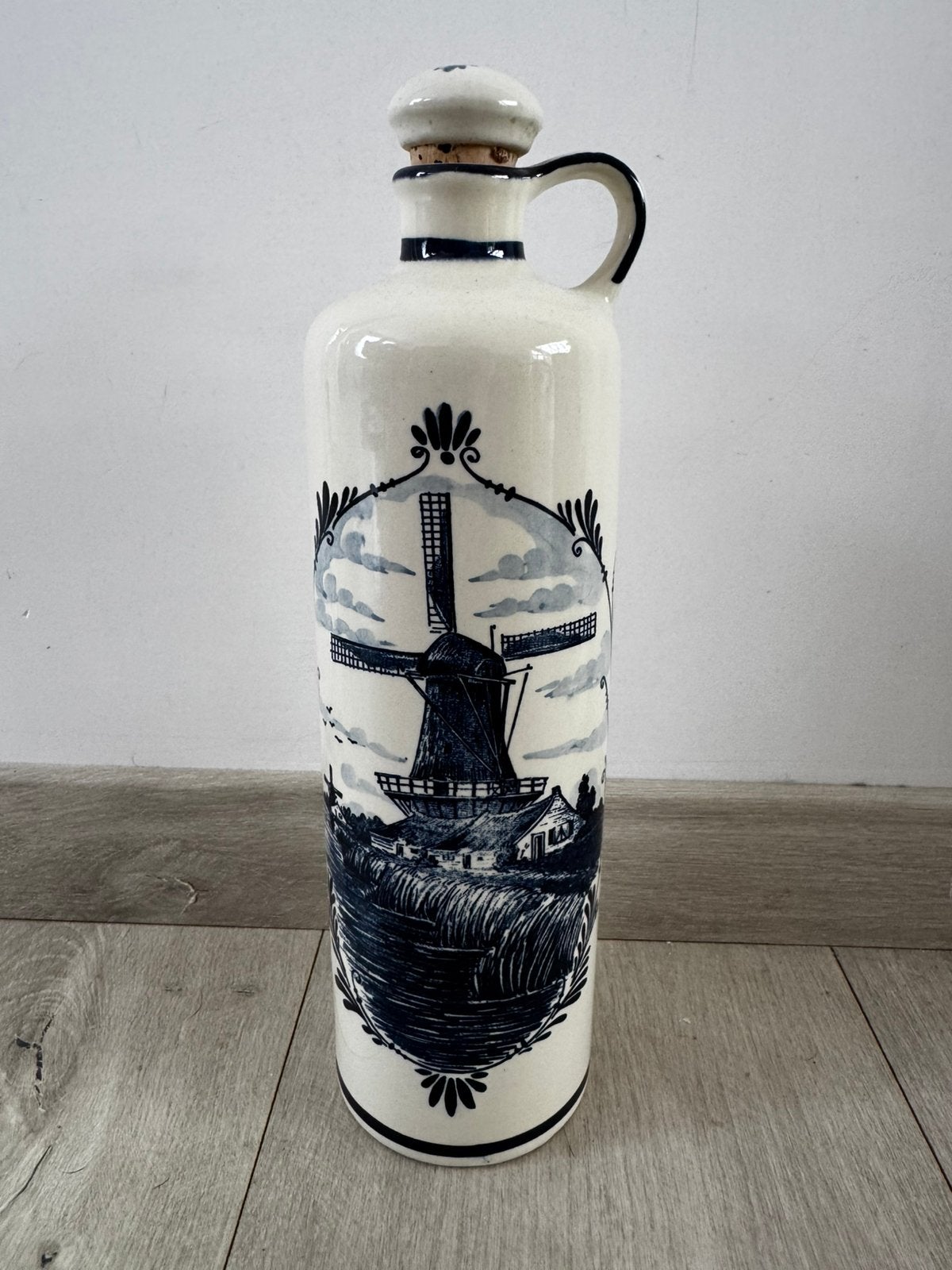Delfts Blauw Bols Jeneverkruik met stop – Handwerk – 28 cm, Antiek en Kunst, Antiek | Keramiek en Aardewerk, Ophalen of Verzenden