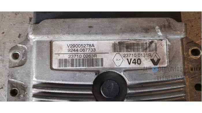 Kontaktslot + computer van een Renault Scenic, Gebruikt, -, Renault, -