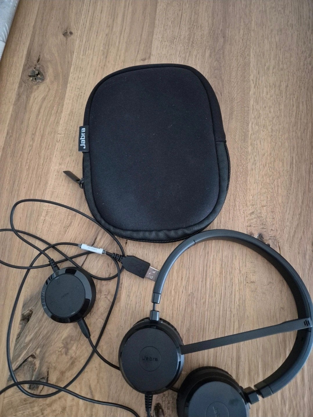 Jabra GN Netcom, Ophalen of Verzenden, Zo goed als nieuw, Inklapbare microfoon, Over-ear