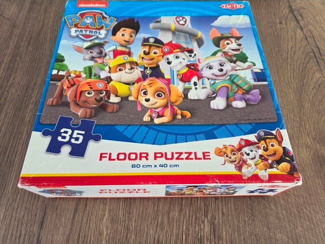 Paw Patrol vloerpuzzel, Ophalen of Verzenden, 10 tot 50 stukjes