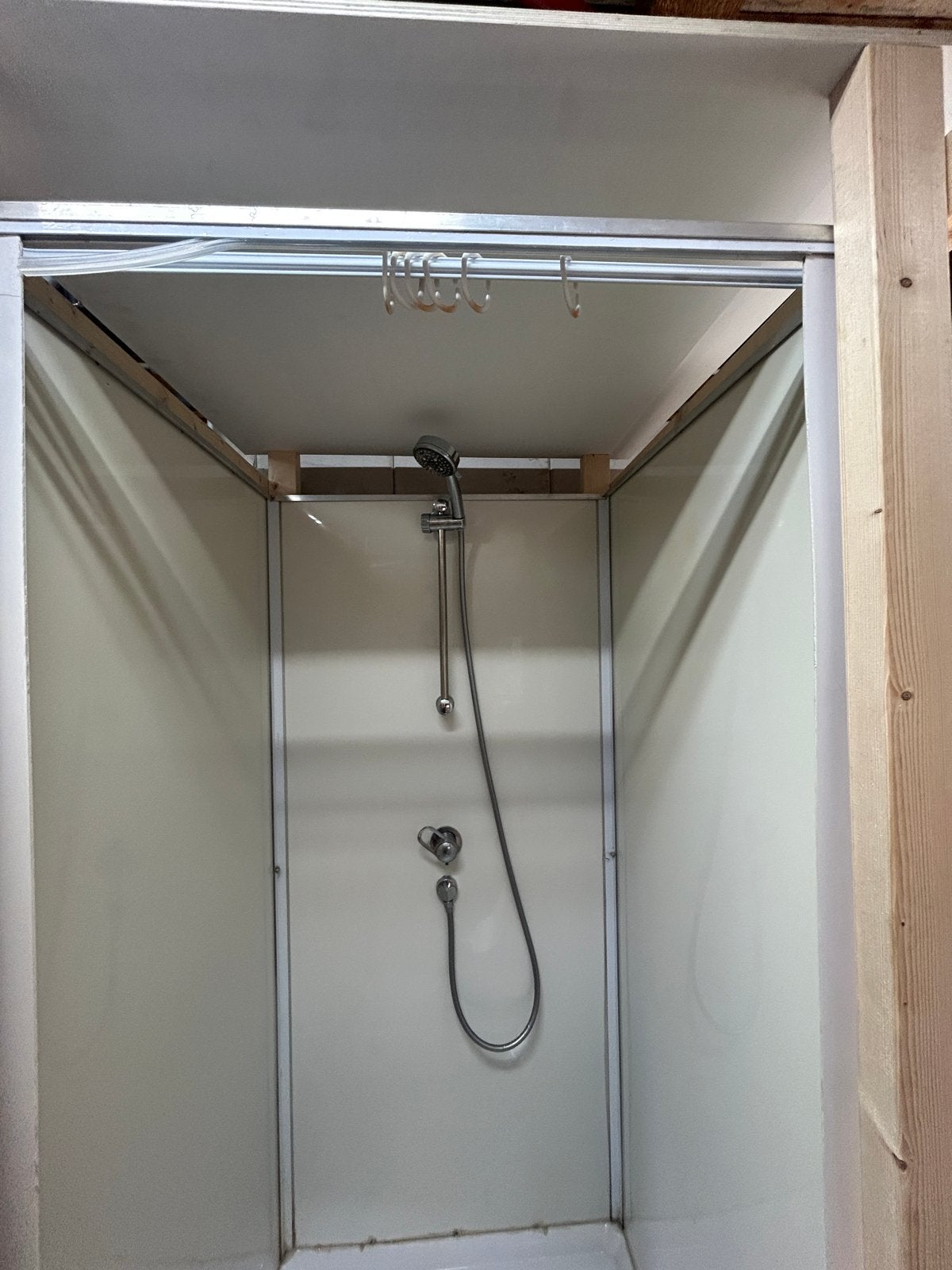 Tijdelijke Douche, Doe-het-zelf en Verbouw, Sanitair, Ophalen, Gebruikt, Douche