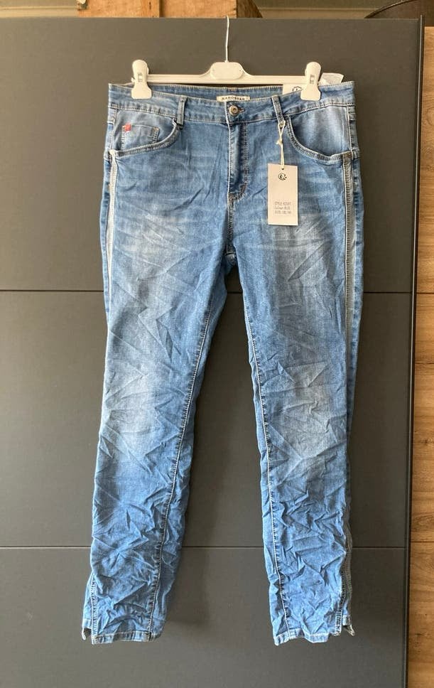 Nieuwe Karostar jeans slimfit - Maat 3XL/46, Ophalen of Verzenden, Nieuw, Blauw, Overige jeansmaten