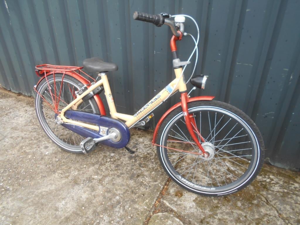 Gazelle meisjefiets 24 inch, 3 versn, Fietsen en Brommers, Fietsen | Meisjes, Ophalen, Gebruikt, 24 inch