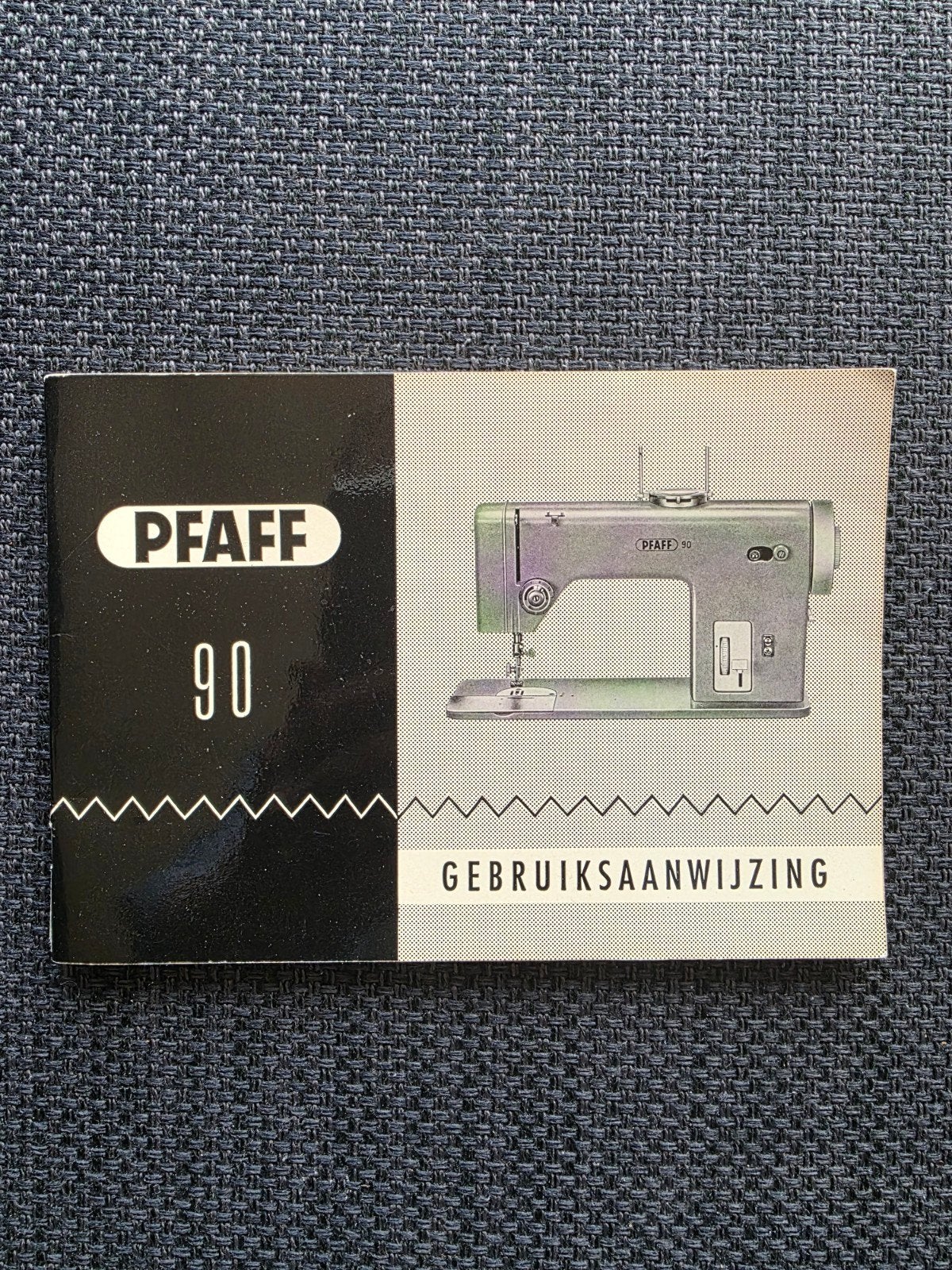 Handleiding Pfaff 90 Naaimachine - Gebruiksaanwijzing, Hobby en Vrije tijd, Naaimachines en Toebehoren, Ophalen of Verzenden, Gebruikt
