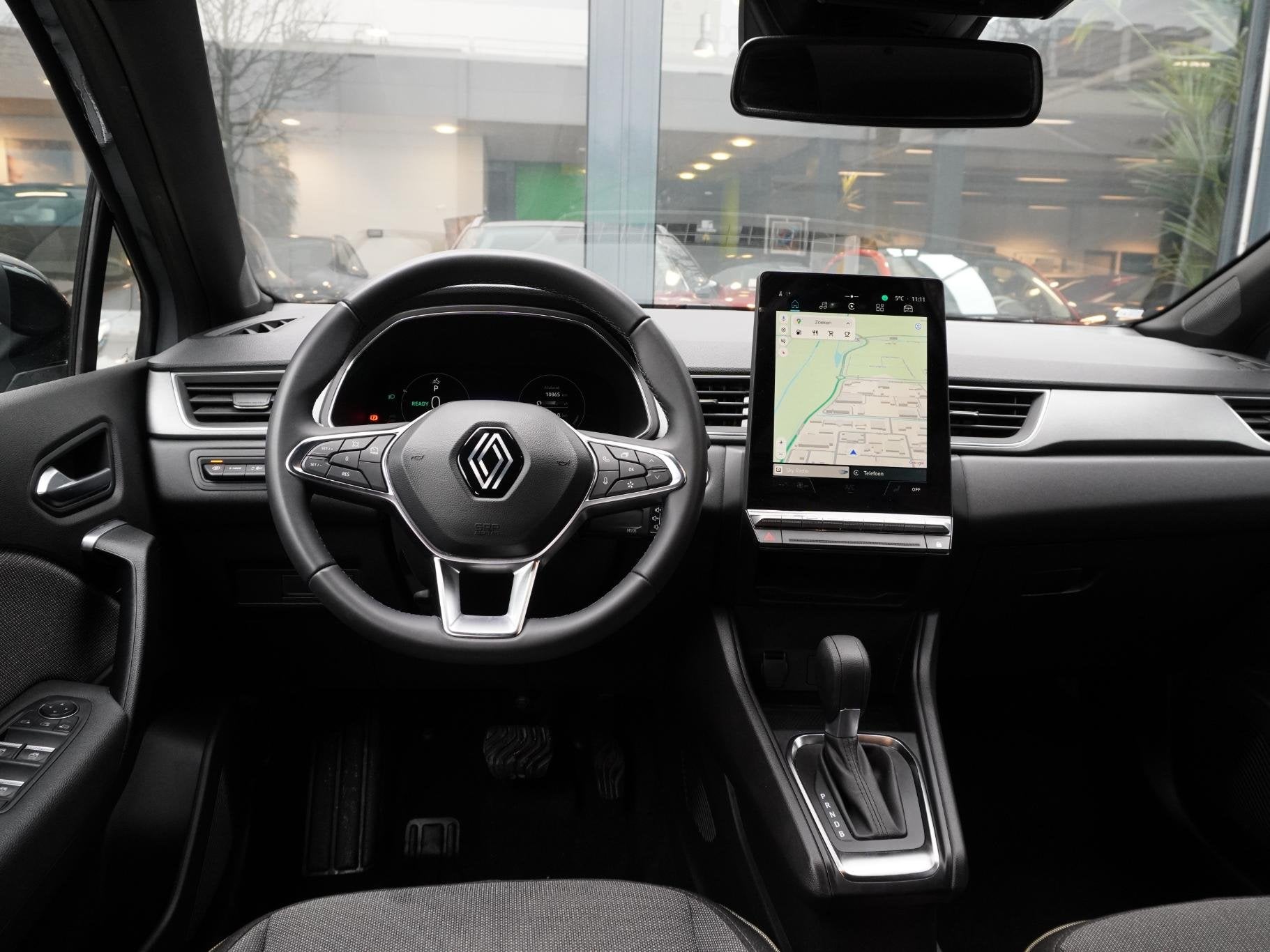 Renault Captur 1.6 E-Tech full hybrid 145 techno AUTOMAAT /, Gebruikt, 4 cilinders, Leder en Stof, Origineel Nederlands