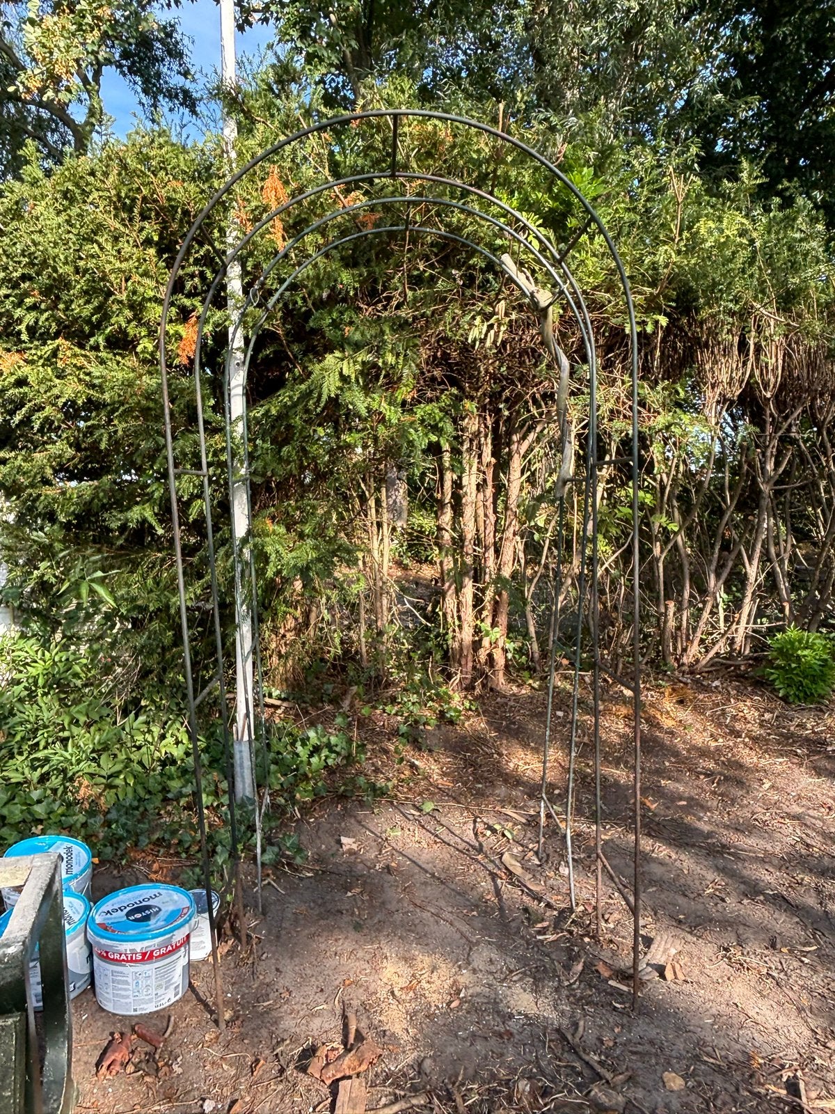Stevige stalen tuinbogen voor klimplanten, Ophalen, Gebruikt