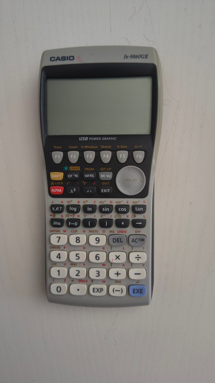 Casio fx-9860GII grafische rekenmachine, Ophalen, Grafische rekenmachine