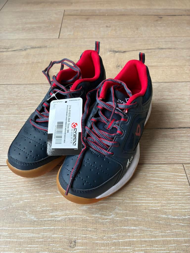 Brabo lite zaalhockeyschoenen maat 34, Sport en Fitness, Hockey, Ophalen of Verzenden, Nieuw, Schoenen