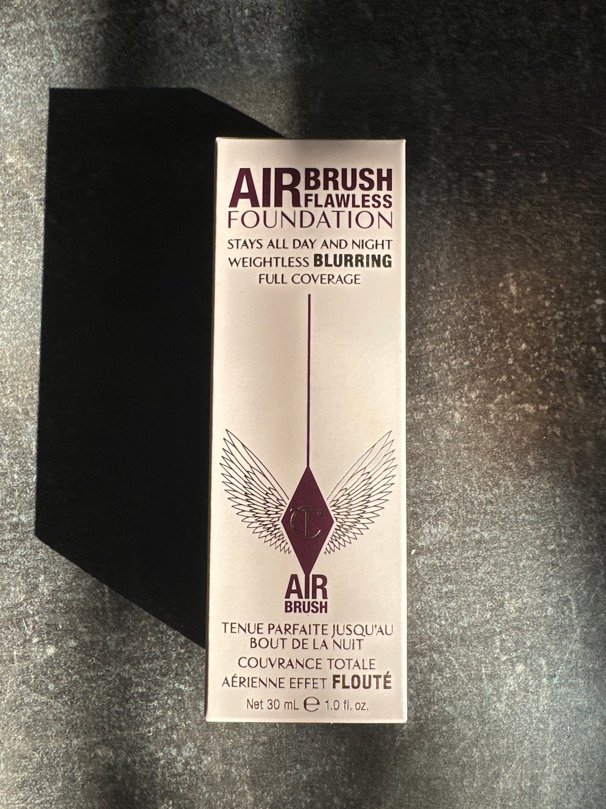 Charlotte Tilbury Airbrush Flawless Foundation 7 Neutral, Gehele gezicht, Beige, Nieuw, Ophalen of Verzenden