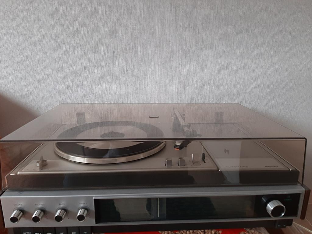 Philips Automatische Platenspeler - Vintage Audio, Ophalen, Philips, Gebruikt, Automatisch